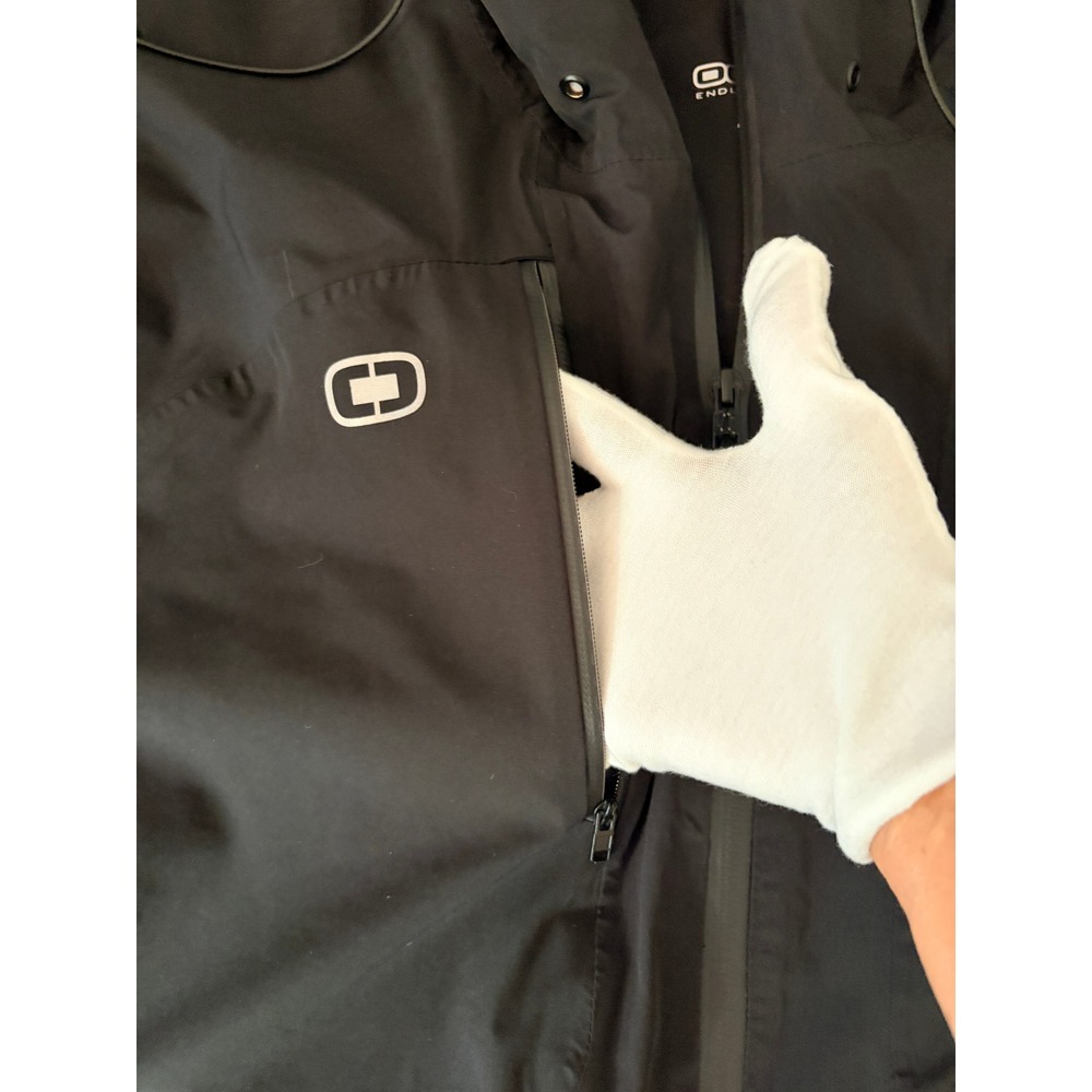OGIO Polaris Hooded Shell Jacket XL Black Endurance Off-Road Gorpcore Slingshot - Picture 15 of 16